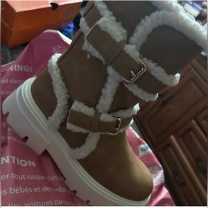 Brown boots